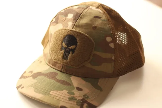 Gorra Táctica Calavera Camuflaje.