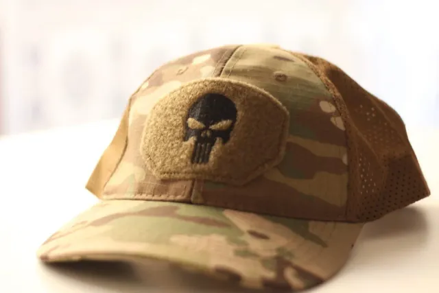 Gorra Táctica Calavera Camuflaje.