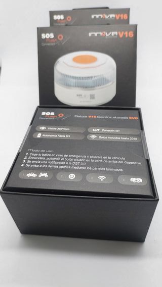 8 Balizas EMERGENCIA V16 Geolocalizada