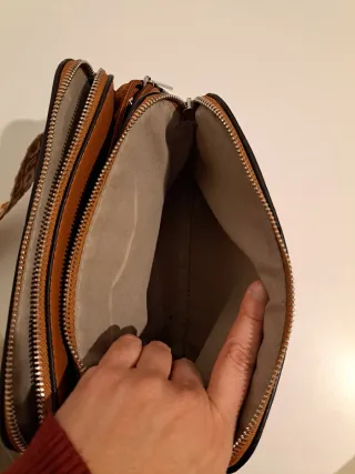 Borsetta tracolla marrone