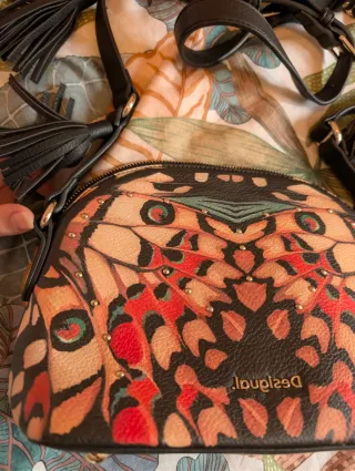 Bolso Desigual Mariposa Multicolor