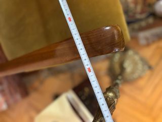 Silla antigua vintage madera y terciopelo