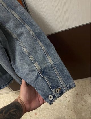 Chaqueta Zara Denim Bolsillos Cremallera