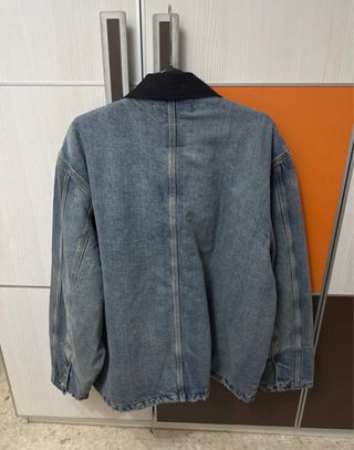 Chaqueta Zara Denim Bolsillos Cremallera
