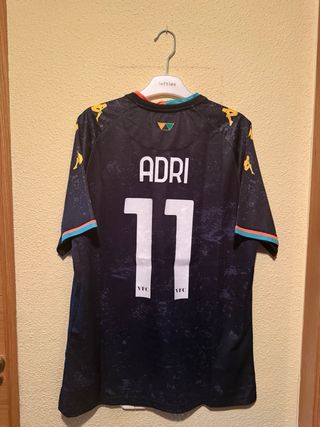 Camiseta Kappa Venezia Talla L Negra Dorada