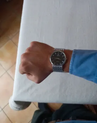 Orologio Vintage Abijah Elegante Uomo/Donna Nero A