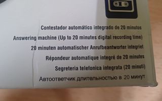 Teléfono fijo Airis T850A con contestador