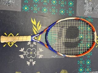 Raqueta Tenis Infantil 23 Azul/Naranja