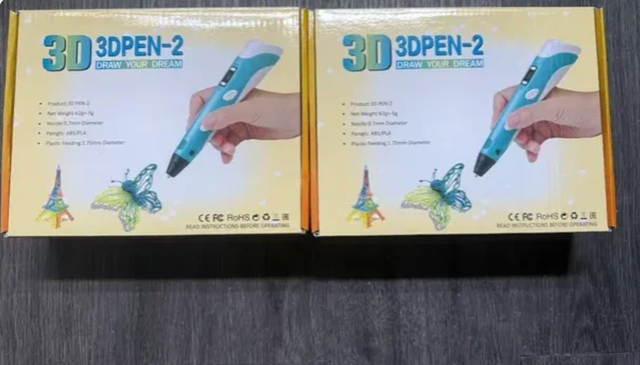 2 Bolígrafos Impresión 3D PEN-2