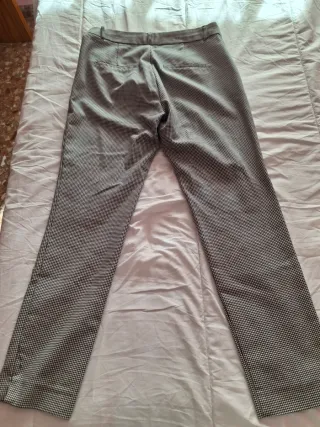 Pantalón de vestir estampado mujer