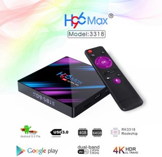 H96 Max 4K TV Box Android Kodi 4GB