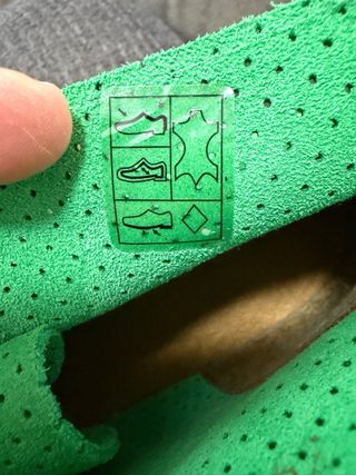 Botines de piel mujer perforados