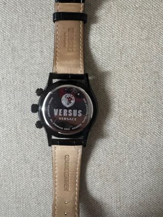 Reloj Versus Versace Cronógrafo Negro/Rojo