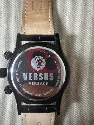 Reloj Versus Versace Cronógrafo Negro/Rojo