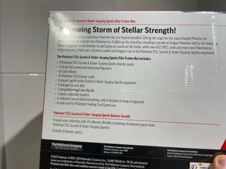 Pokemon ETB + Booster Bundle Surging Sparks