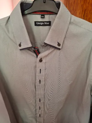 Camisa Giorgio Ma Gris Talla XXL