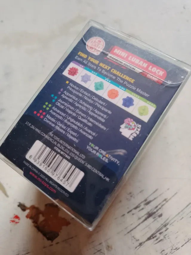 Mini Luban Lock Rainbow Edition