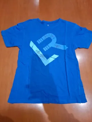 Camiseta Parkur LR Azul Firmada