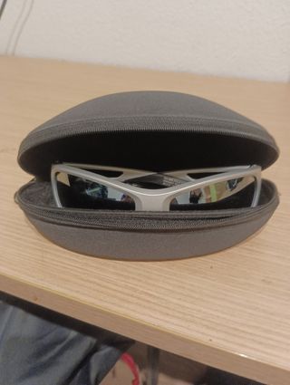 Gafas de sol plateadas