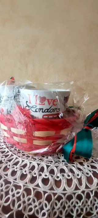 Confezione regalo 2 tazze Londra