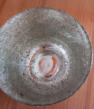 Elegante vaso decorativo effetto specchio