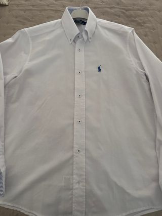 Camisa Polo Ralph Lauren Blanca