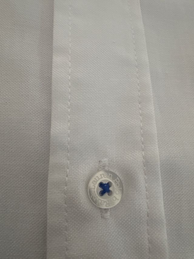 Camisa Polo Ralph Lauren Blanca