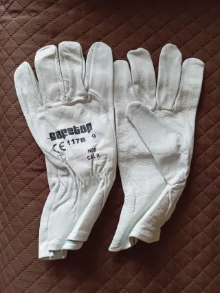 Ropa protectora soldador naranja