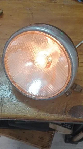 Faro antiguo camión años 50 foco.
