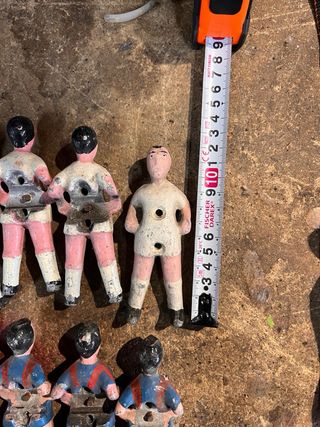 Muñecos futbolín mod delgado barsa-Madrid