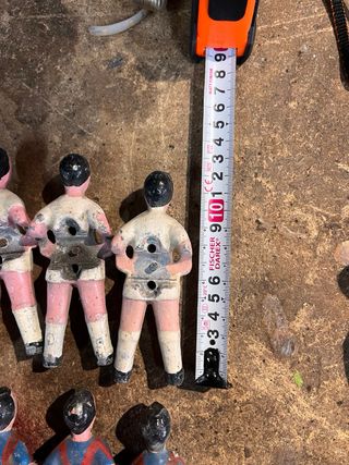 Muñecos futbolín mod delgado barsa-Madrid