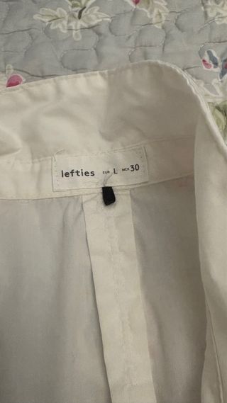 Vestido Camisa Blanca