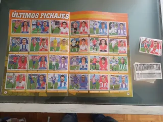Colección cromos Liga Este 08-09 completa