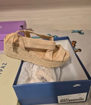 Sandalias Beige Talla 38