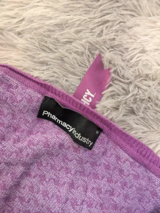 Jersey morado estampado