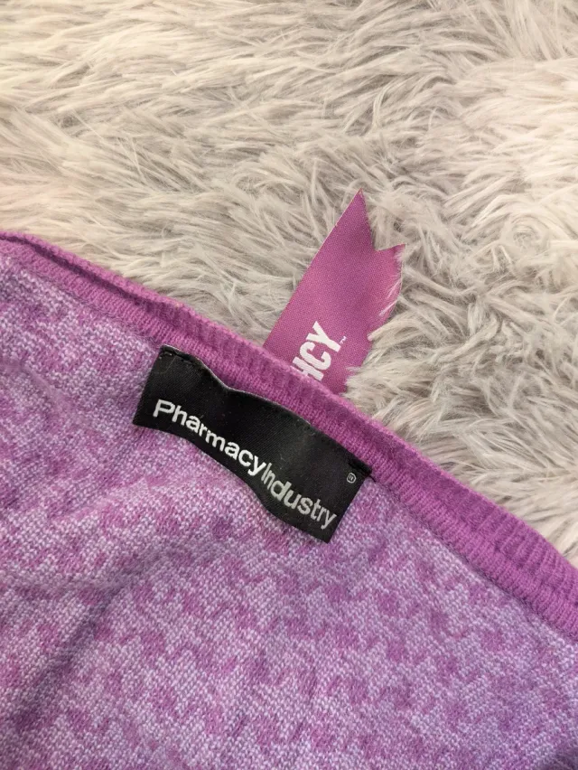 Jersey morado estampado