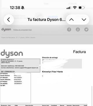 Dyson Airwrap Edición Limitada Rojo/Dorado