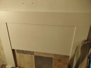 Cabecero de cama 150 cm blanco