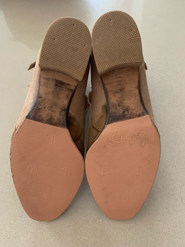 Botines piel Massimo Dutti Talla 38