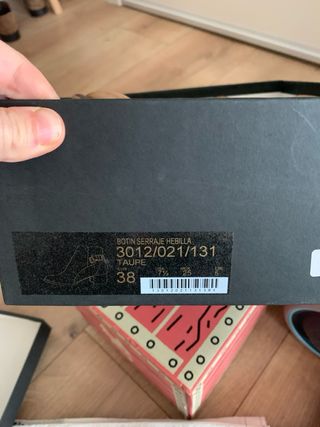 Botines piel Massimo Dutti Talla 38