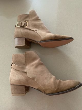 Botines piel Massimo Dutti Talla 38