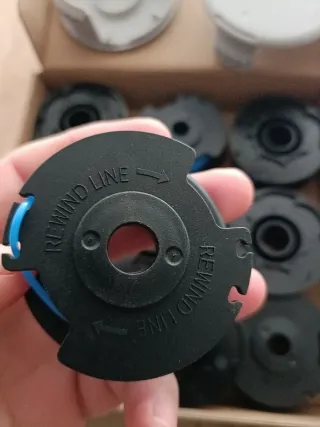 Bobinas Cortacésped o desbrozadora 9uds + 2 Tapas