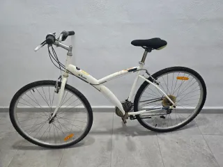 Bicicleta Btwin Paseo Blanca