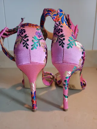 Sandalias River Island Talla 37 Florales