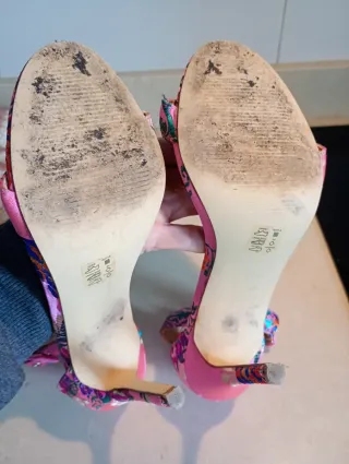 Sandalias River Island Talla 37 Florales