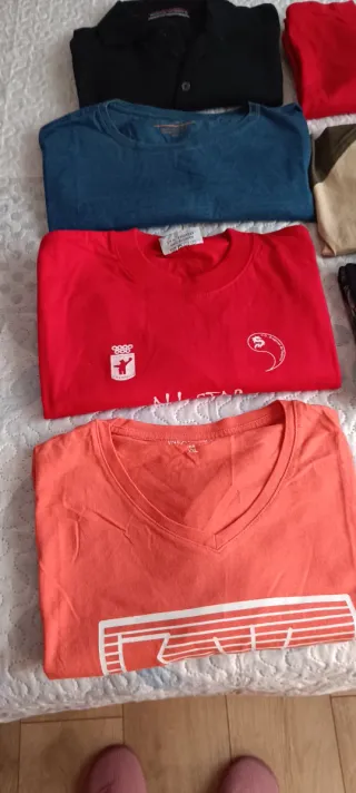 Camiseta DOC Verde y otras Talla  L, XL,XXL.Lotes