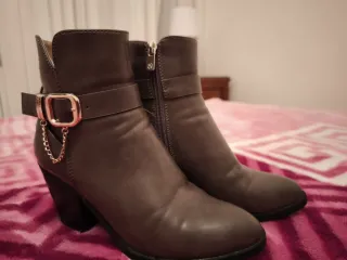 Botines Anna Field Marrones Talla 37