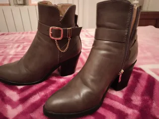 Botines Anna Field Marrones Talla 37