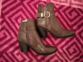 Botines Anna Field Marrones Talla 37