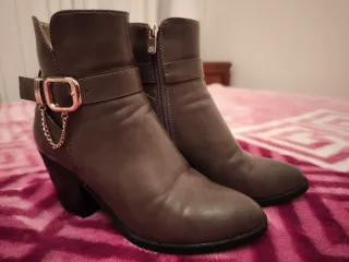 Botines Anna Field Marrones Talla 37